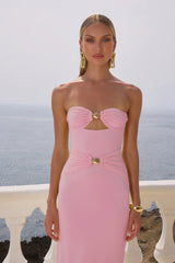 KLEO MAXI DRESS PINK