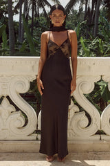 NADALIA MIDI DRESS BLACK