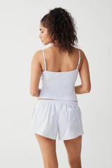 Farmhouse Striped Cotton Camisole Sleepy Stripe