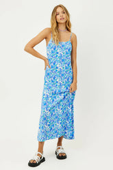 Isabel Floral Maxi Dress Morning Glory