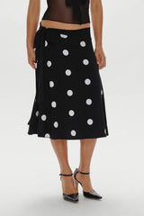 May Midi Skirt Paris At Midnight