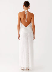 Reinhart Halter Maxi Dress White