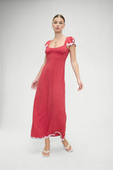 Rosalyn Polka Dot Maxi Dress Ladybug