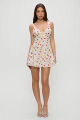 Dreamer Chiffon Mini Dress Amalfi