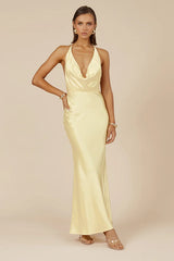 POSEY MAXI DRESS LEMON