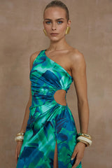 BARZILIO DRESS CALISTA GREEN
