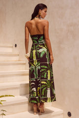 MIRANTO MIDI DRESS ARLO GREEN