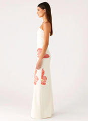 Bellanca Strapless Maxi Dress Siena Floral