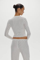 Lenon Button Up Knit Sweater Belle of the Ball