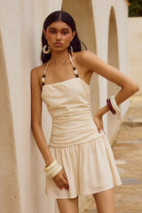 MARIANNA MINI DRESS CREAM