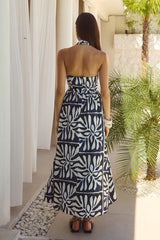 HENRIETTA MIDI DRESS PIRAH NAVY