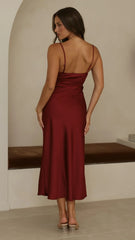 Audrey Maxi Dress Wine