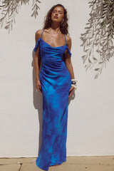 LAVONI MAXI DRESS RAMONA BLUE