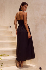HENRIETTA MIDI DRESS BLACK