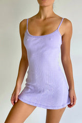 Gwyneth Lounge Mini Dress Violetta