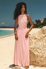 NALLA MAXI DRESS PINK
