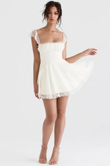 ivory a line mini dress