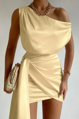 CHARISMA MINI DRESS LEMON
