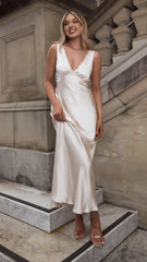 Sofia Maxi Dress Champagne