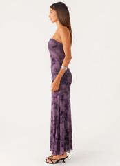 Alexandrite Midi Dress Purple