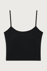 Butterfly Terry Tank Black
