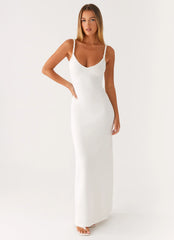 Anastasia Maxi Dress Ivory