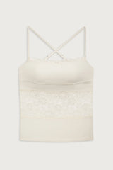 Peach Lace Camisole Porcelain