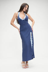 Madeleine Polka Dot Maxi Dress Dotty
