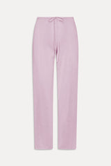Ela Low Rise Knit Pants Pink Cloud