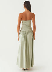 Carmel Maxi Dress Sage