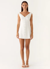 Drift Mini Dress White