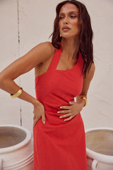 SAPHIRA LONG MIDI DRESS JAFFA