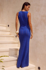 ELLIRA MAXI DRESS COBALT BLUE