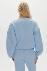Travel Day Cotton Crewneck Morning