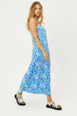 Isabel Floral Maxi Dress Morning Glory