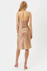 Doll Face Silk Dress Groovy