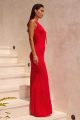 ELLIRA MAXI DRESS RED