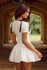 ARIARNE MINI DRESS WHITE
