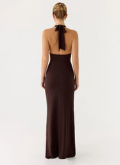 All I Need Maxi Dress Chocolate