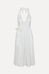 x BELLA HADID Fort Worth Fairy Midi Dress Salt Air Eyelet