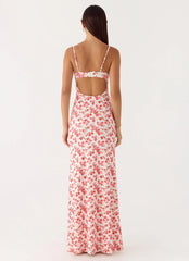 Vamonos Maxi Dress Porcelain Rose