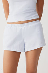 Farmhouse Striped Mini Short Sleepy Stripe