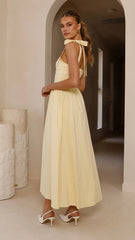 Haisley Maxi Dress Yellow