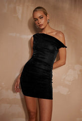 CHYNA MINI DRESS BLACK