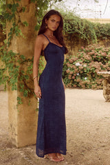 TASMIN MAXI DRESS NAVY