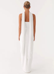 Libra Maxi Dress White