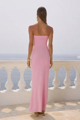 KLEO MAXI DRESS PINK
