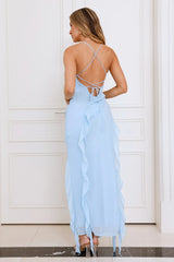 Station Of Luxe Maxi Dress Blue