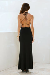 Queen Of Influence Maxi Dress Black