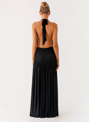 Full Attention Maxi Dress Black